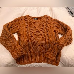 Lulu’s Knit Sweater in Rust